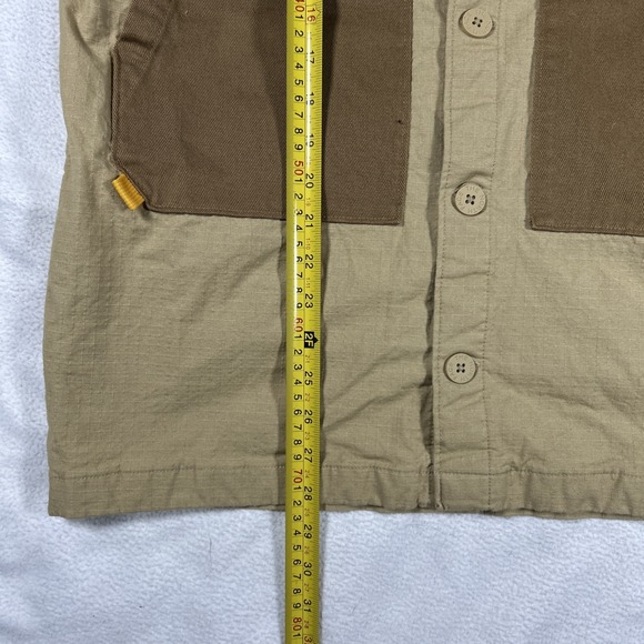 The North Face Field Shirt Jacket Shacket Men's Large L Khaki Utility Brown - Picture 11 of 11